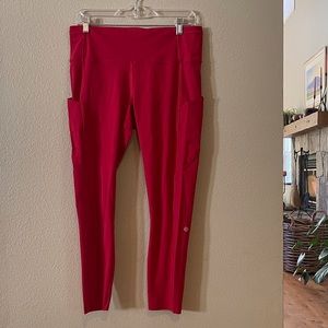 Lululemon Fast and Free High Rise size 12